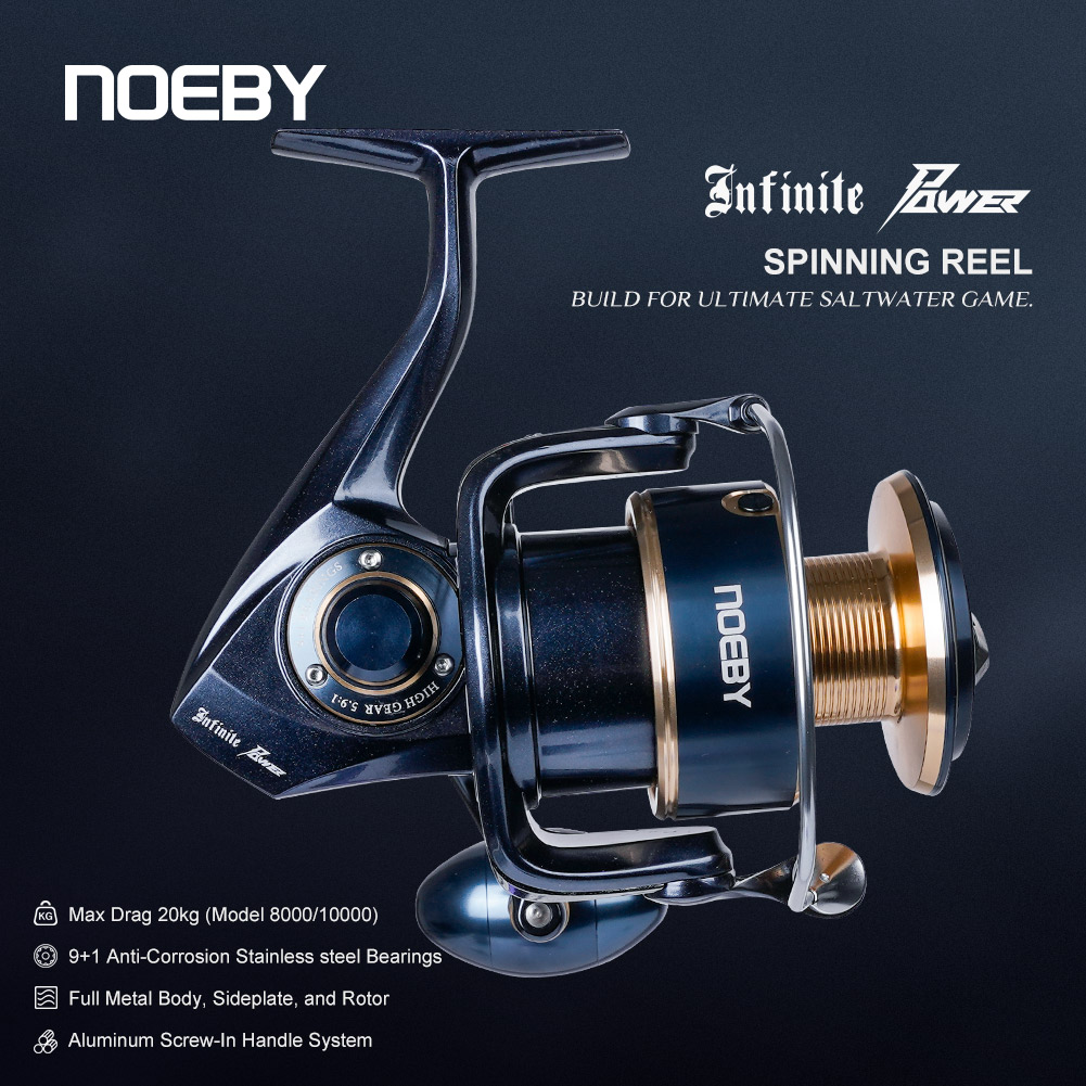 Daiwa Reel Fuego - Moulinet de pêche spinning Noeby Infinite